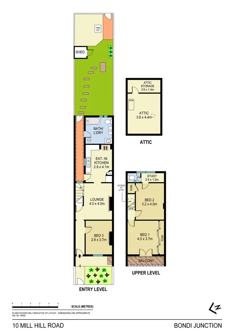 Floorplan of Homely house listing, 10 Mill Hill Road, Bondi Junction NSW 2022