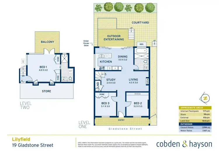 Floorplan of Homely house listing, 19 Gladstone Street, Lilyfield NSW 2040