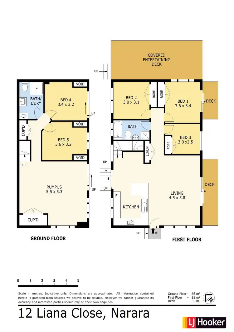 Floorplan of Homely house listing, 12 Liana Close, Narara NSW 2250