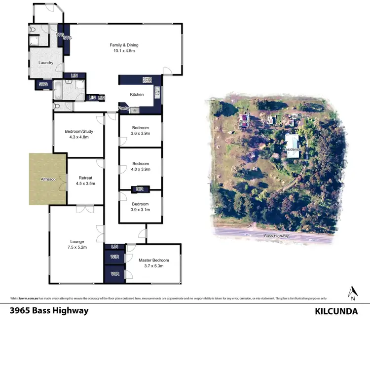 Floorplan of Homely house listing, 3965 Bass Highway, Kilcunda VIC 3995