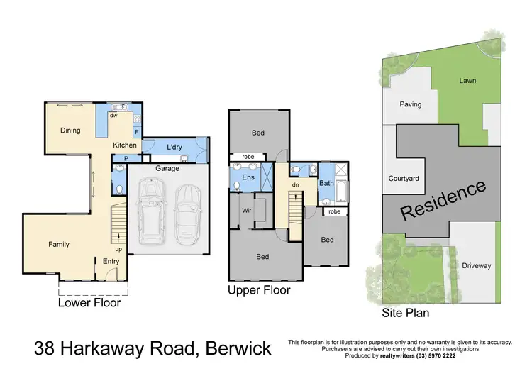 Floorplan of Homely house listing, 38 Harkaway Road, Berwick VIC 3806