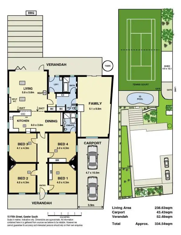 Floorplan of Homely house listing, 15 Fifth Street, Gawler South SA 5118