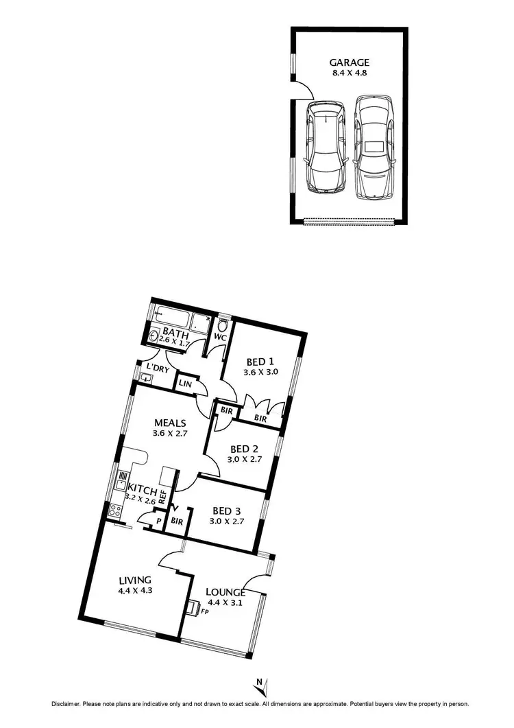 Floorplan of Homely house listing, 59 Marjorie Avenue, Sunbury VIC 3429