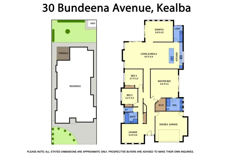 Floorplan of Homely house listing, 30 Bundeena Avenue, Kealba VIC 3021