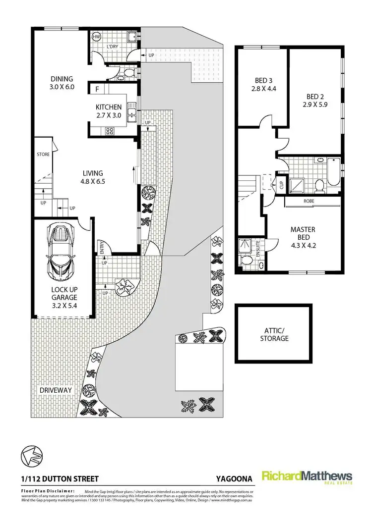 Floorplan of Homely house listing, 1/112 Dutton Street, Yagoona NSW 2199