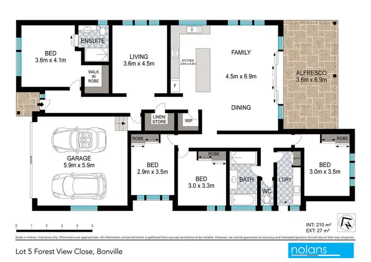 Floorplan of Homely house listing, 3 Forest View Close, Bonville NSW 2450