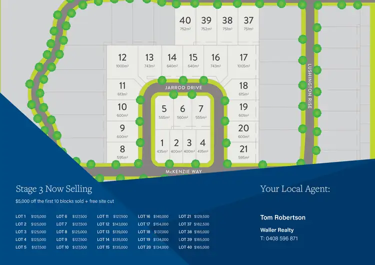 Floorplan of Homely land listing, LOT 17 Jarrod Drive, Castlemaine VIC 3450