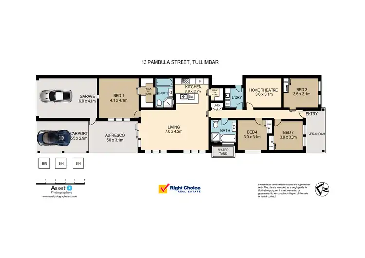 Floorplan of Homely house listing, 13 Pambula Street, Tullimbar NSW 2527