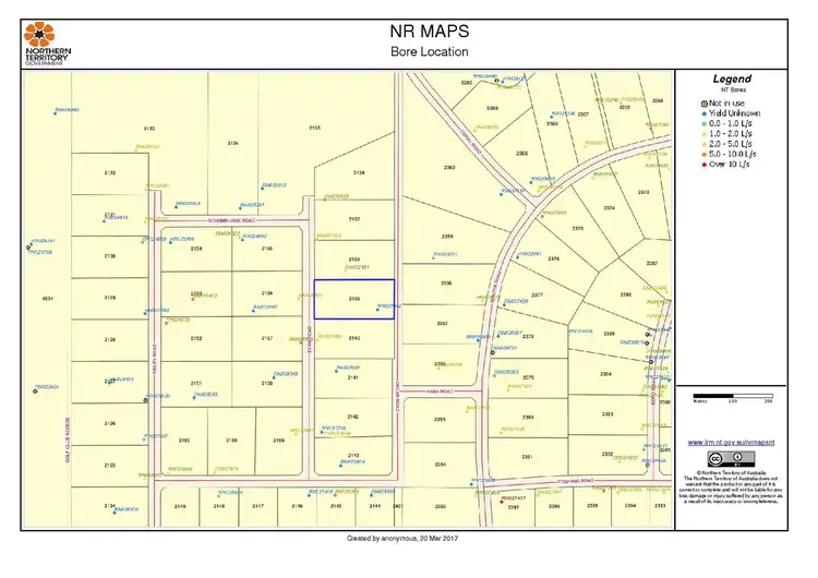 Floorplan of Homely rural property listing, 50 Evan Road, Herbert NT 836