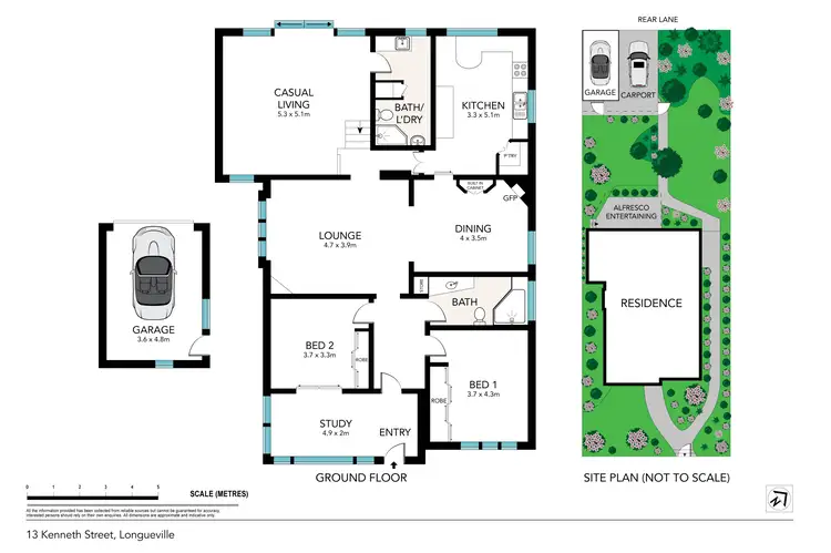 Floorplan of Homely house listing, 13 Kenneth Street, Longueville NSW 2066