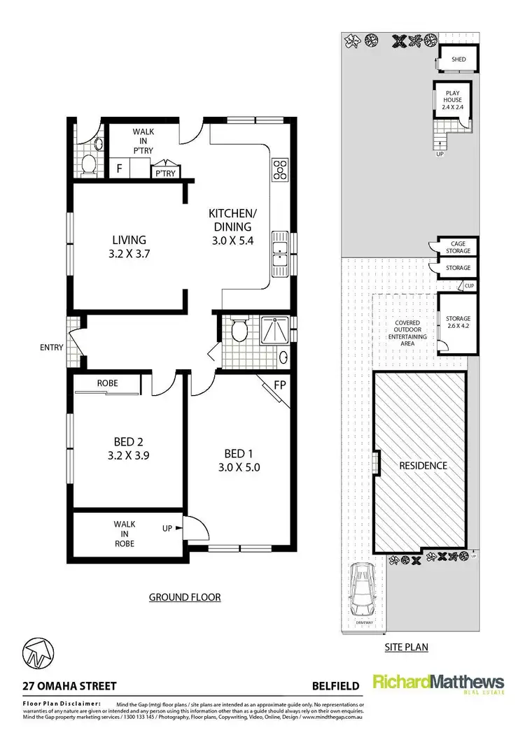 Floorplan of Homely house listing, 27 Omaha Street, Belfield NSW 2191