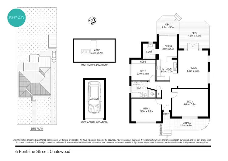 Floorplan of Homely house listing, 6 Fontaine Street, Chatswood NSW 2067