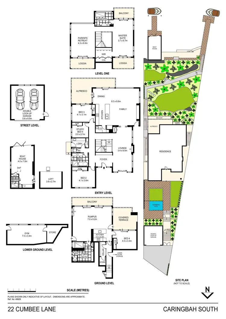 Floorplan of Homely house listing, 22 Cumbee Lane, Caringbah South NSW 2229