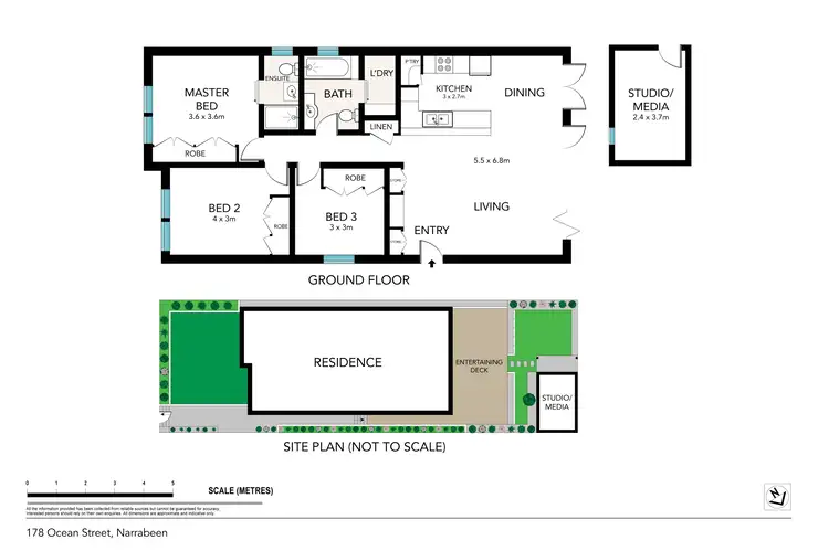 Floorplan of Homely house listing, 178 Ocean Street, Narrabeen NSW 2101