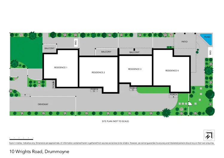 Floorplan of Homely block of units listing, 10 Wrights Road, Drummoyne NSW 2047