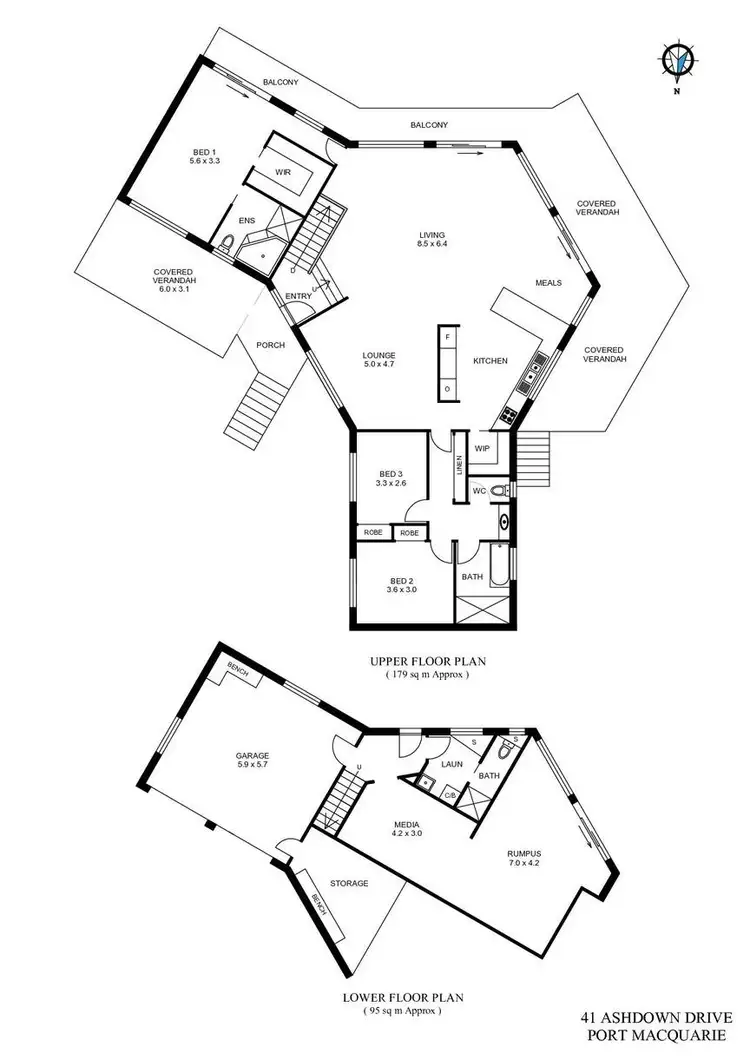 Floorplan of Homely house listing, 41 Ashdown Drive, Port Macquarie NSW 2444