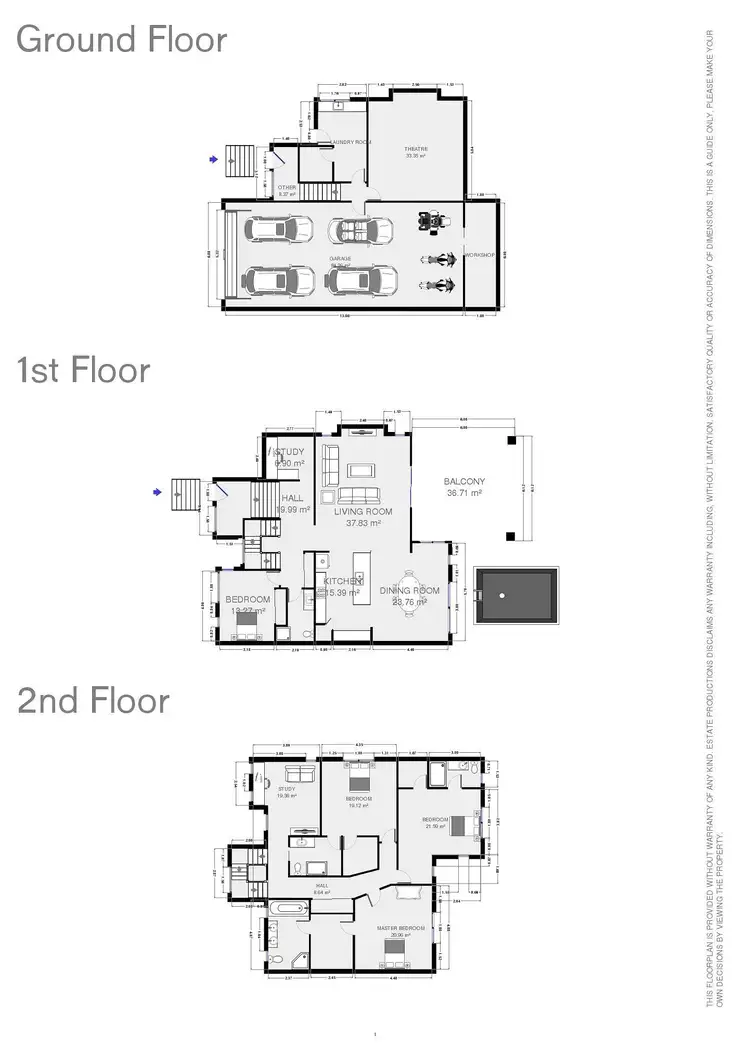 Floorplan of Homely house listing, A/7016 Circa Vista Boulevard, Benowa QLD 4217