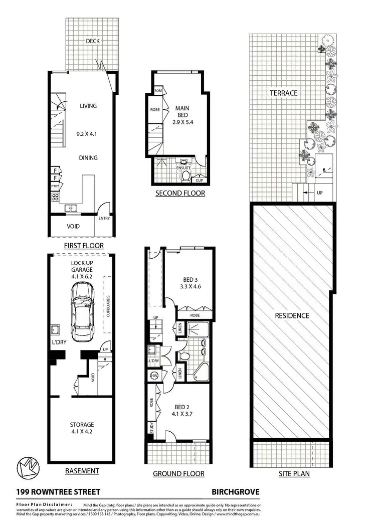 Floorplan of Homely house listing, 199 Rowntree Street, Birchgrove NSW 2041