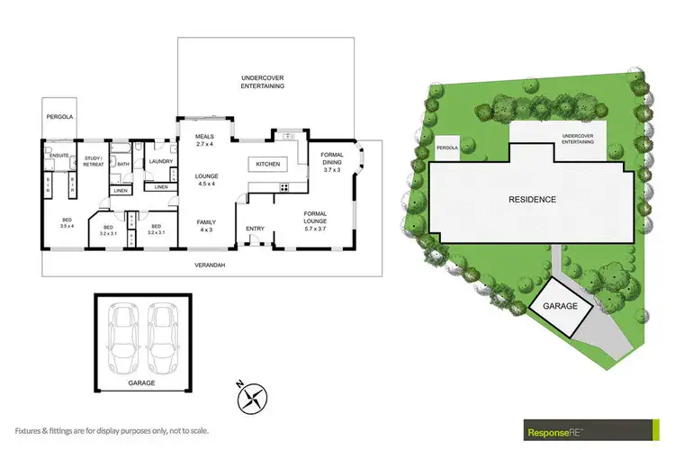 Floorplan of Homely house listing, 18 Fairgreen Place, Castle Hill NSW 2154