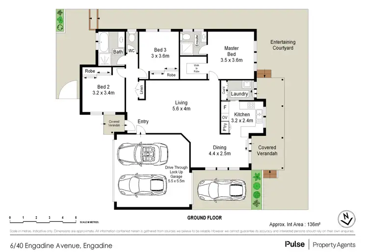 Floorplan of Homely villa listing, 6/40 Engadine Avenue, Engadine NSW 2233