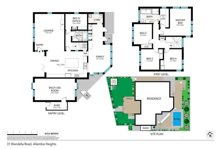 Floorplan of Homely house listing, 31 Wandella Road, Allambie Heights NSW 2100