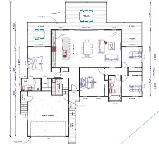 Floorplan of Homely land listing, 44 Martins Creek Road, Buderim QLD 4556