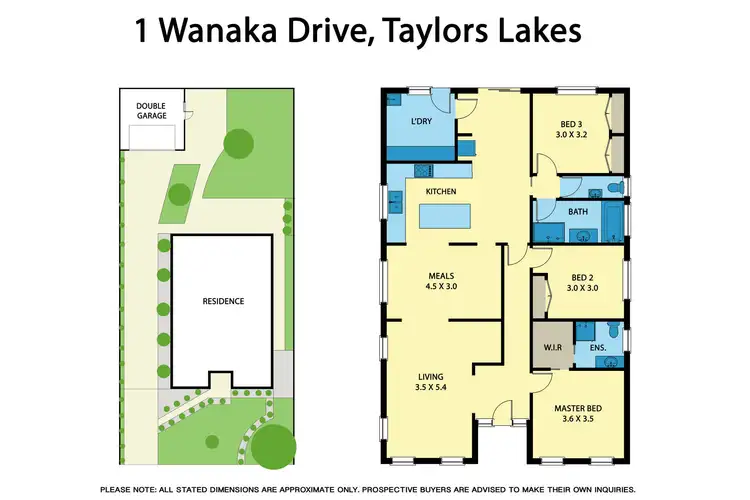 Floorplan of Homely house listing, 1 Wanaka Drive, Taylors Lakes VIC 3038