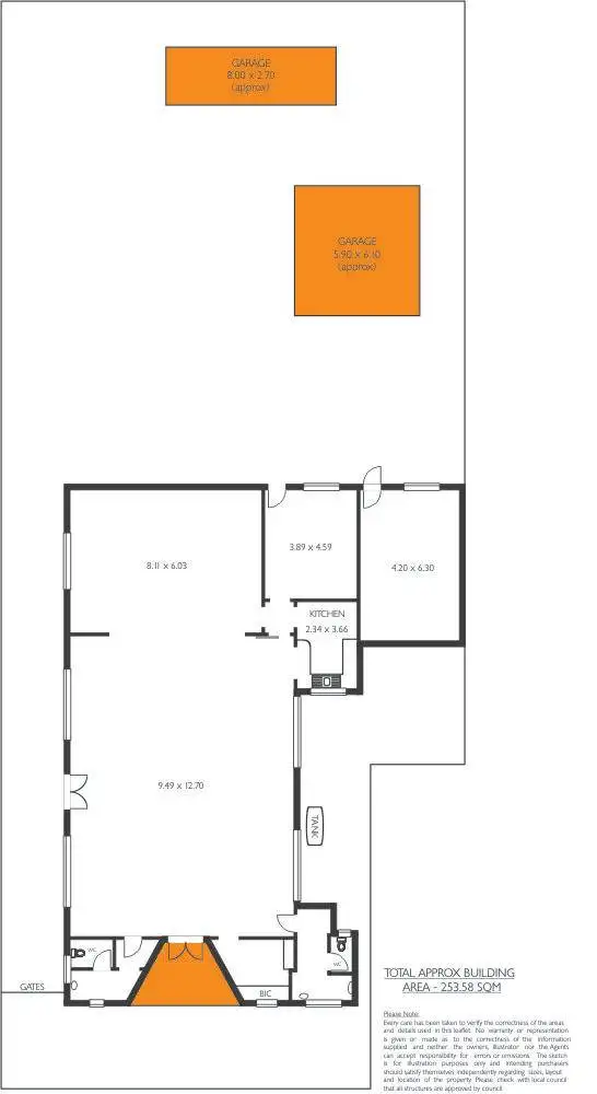 Floorplan of Homely house listing, 19 Iona Street, Broadview SA 5083