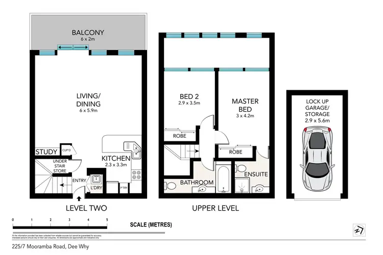 Floorplan of Homely apartment listing, 225/7 Mooramba Road, Dee Why NSW 2099