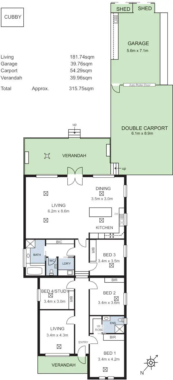 Floorplan of Homely house listing, 19 Seaforth Avenue, Hazelwood Park SA 5066