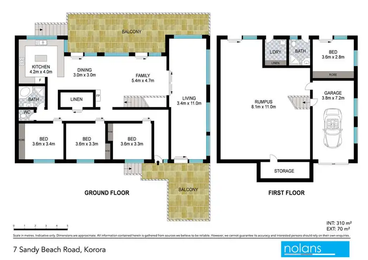 Floorplan of Homely house listing, 7 Sandy Beach Road, Korora NSW 2450