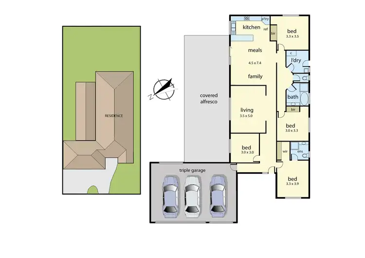 Floorplan of Homely house listing, 15 Proctor Road, Longwarry VIC 3816
