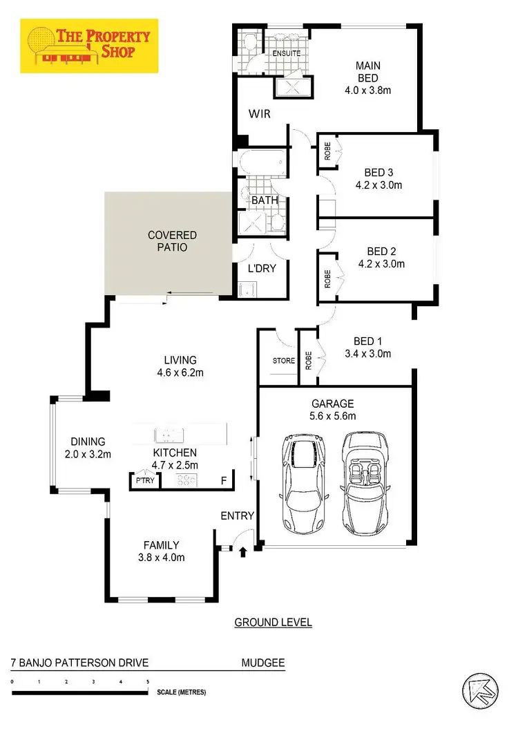 Floorplan of Homely house listing, 7 Banjo Paterson Avenue, Mudgee NSW 2850
