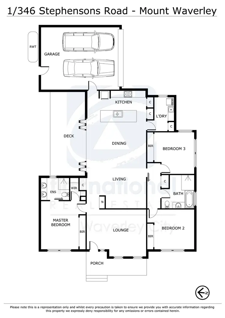 Floorplan of Homely unit listing, 1/346 Stephensons Road, Mount Waverley VIC 3149