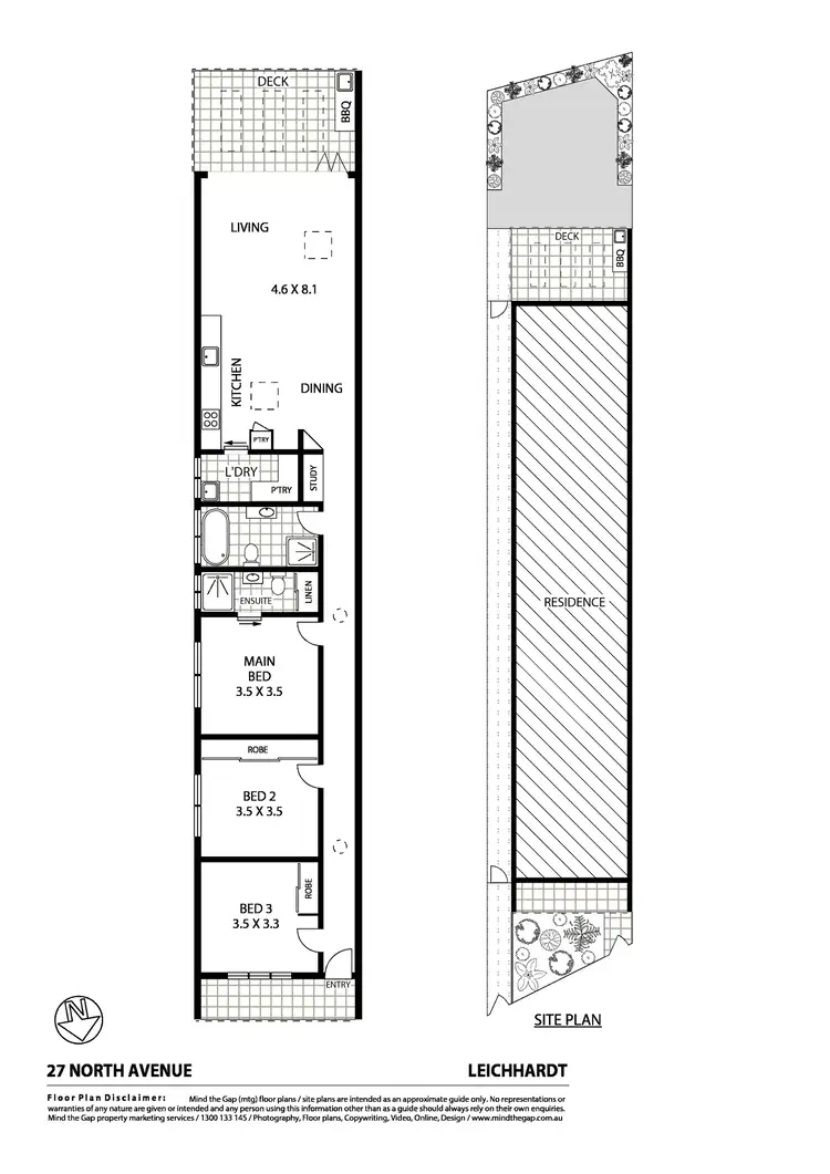 Floorplan of Homely house listing, 27 North Avenue, Leichhardt NSW 2040