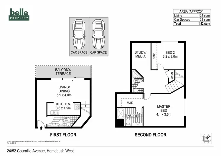 Floorplan of Homely apartment listing, 24/52-58 Courallie Avenue, Homebush West NSW 2140