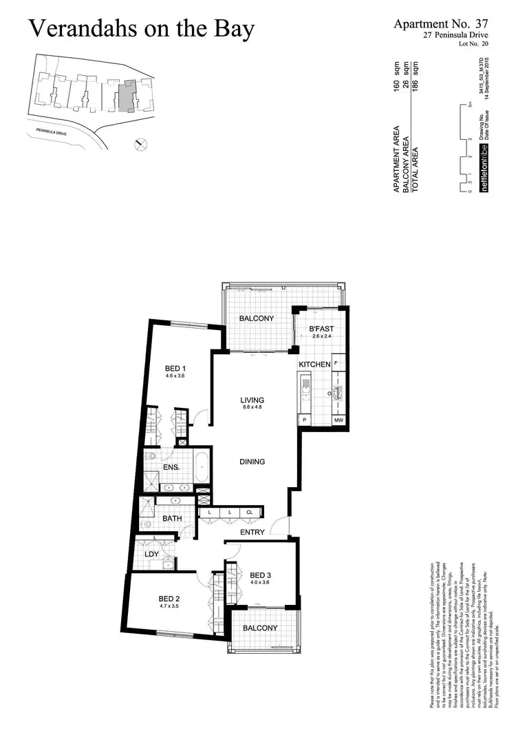 Floorplan of Homely apartment listing, 37/27 Peninsula Drive, Breakfast Point NSW 2137