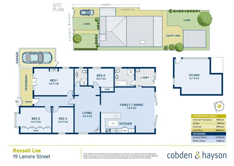 Floorplan of Homely house listing, 19 Lenore Street, Russell Lea NSW 2046