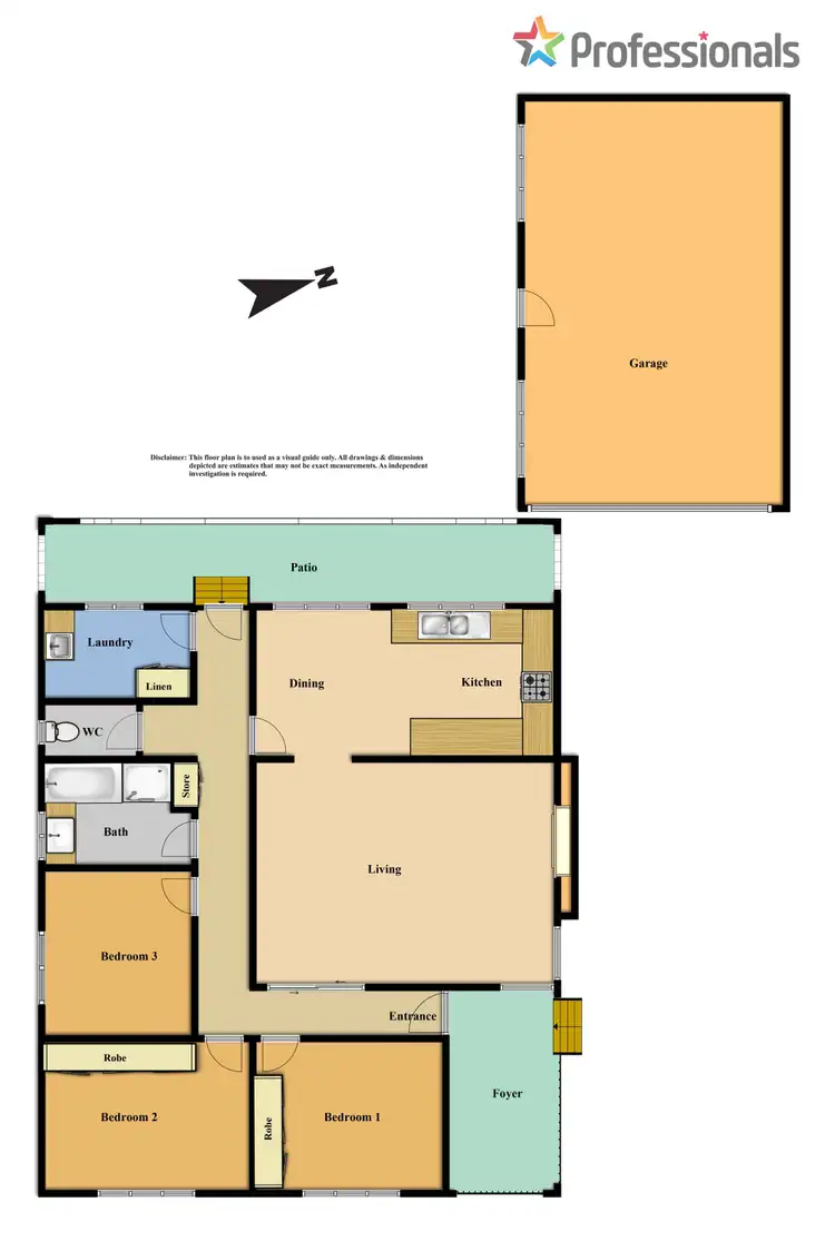 Floorplan of Homely house listing, 6 Grace Street, St Albans VIC 3021