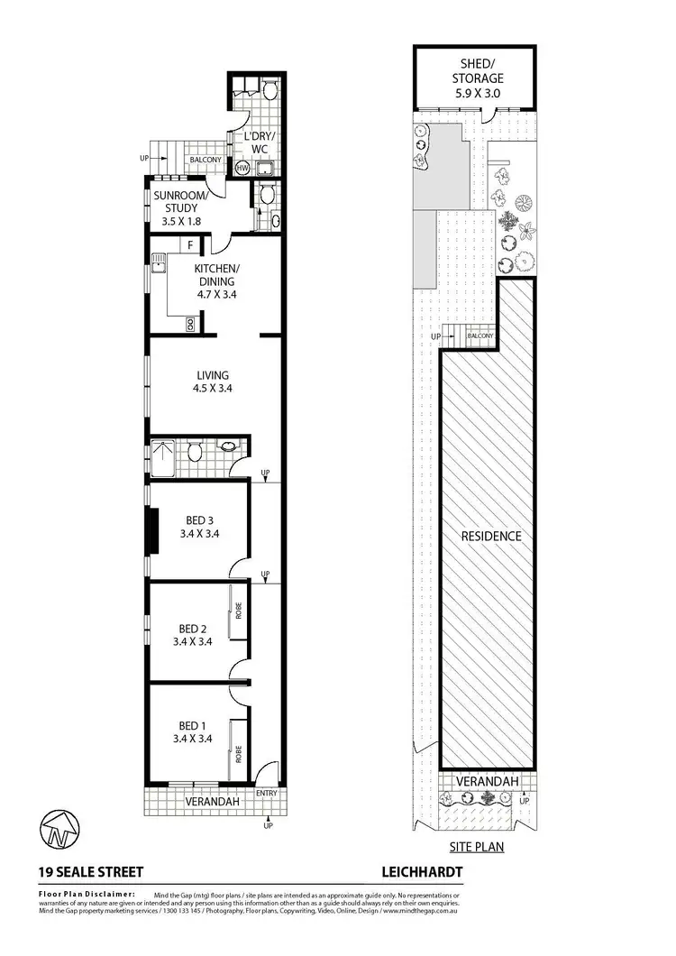 Floorplan of Homely house listing, 19 Seale Street, Leichhardt NSW 2040