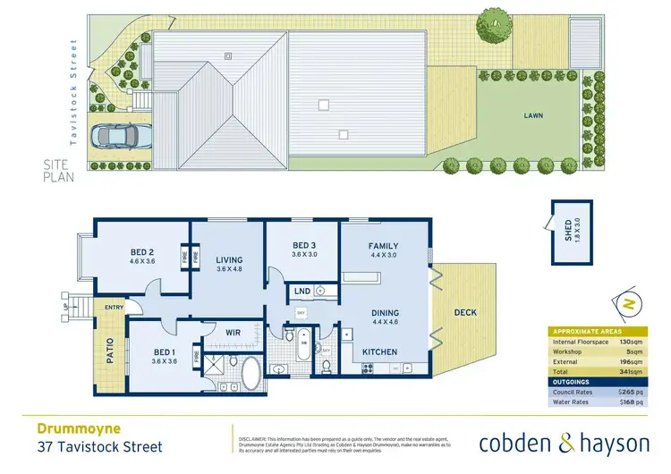 Floorplan of Homely house listing, 37 Tavistock Street, Drummoyne NSW 2047