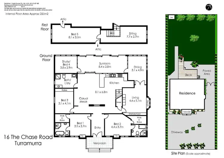 Floorplan of Homely house listing, 16 The Chase Road, Turramurra NSW 2074
