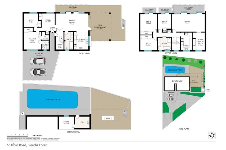 Floorplan of Homely house listing, 56 Ilford Road, Frenchs Forest NSW 2086