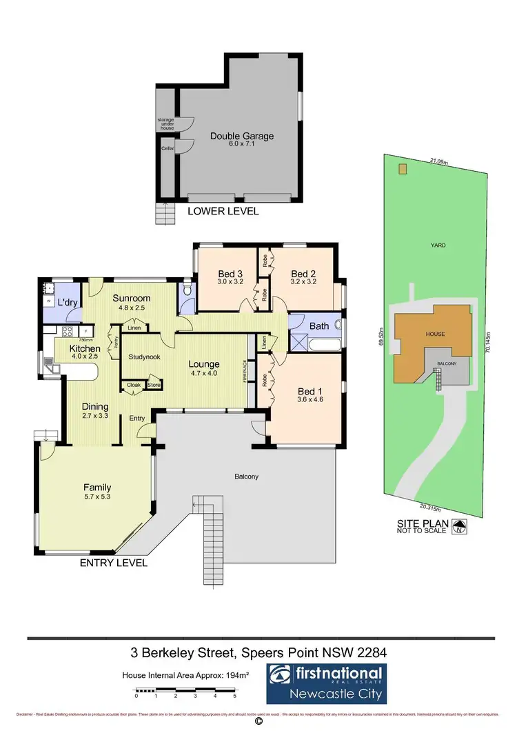 Floorplan of Homely house listing, 3 Berkeley Street, Speers Point NSW 2284