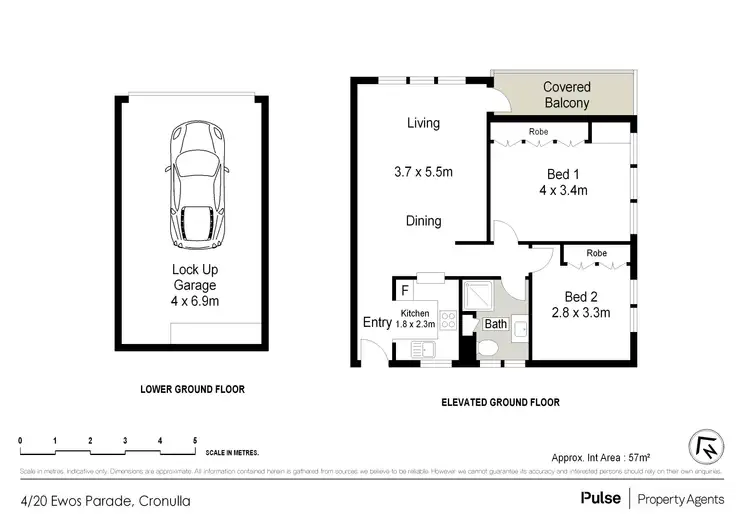 Floorplan of Homely apartment listing, 4/20 Ewos Parade, Cronulla NSW 2230