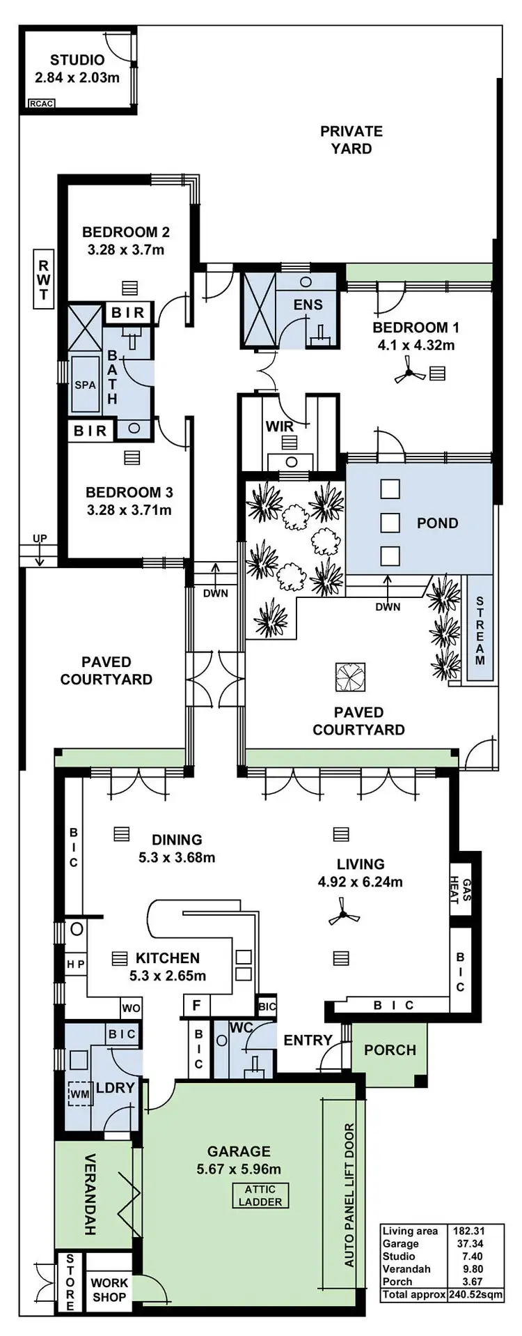 Floorplan of Homely house listing, 33B Edgcumbe Terrace, Rosslyn Park SA 5072