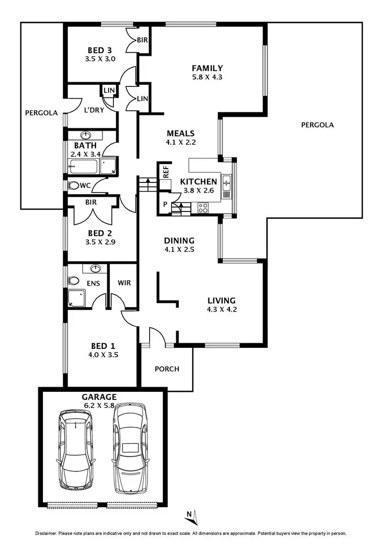 Floorplan of Homely house listing, 68 Balmoral Circuit, Sunbury VIC 3429