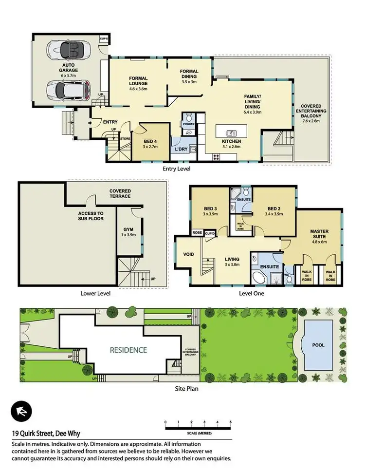 Floorplan of Homely house listing, 19 Quirk Street, Dee Why NSW 2099