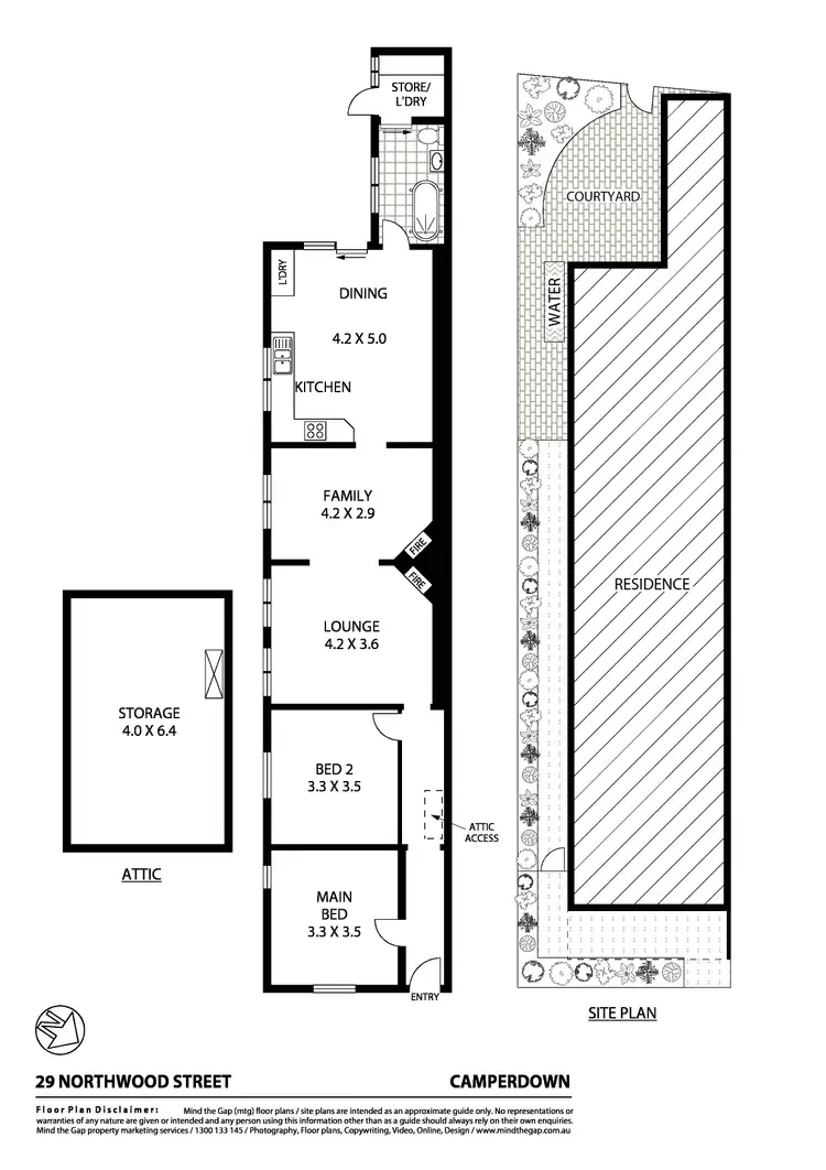Floorplan of Homely house listing, 29 Northwood Street, Camperdown NSW 2050