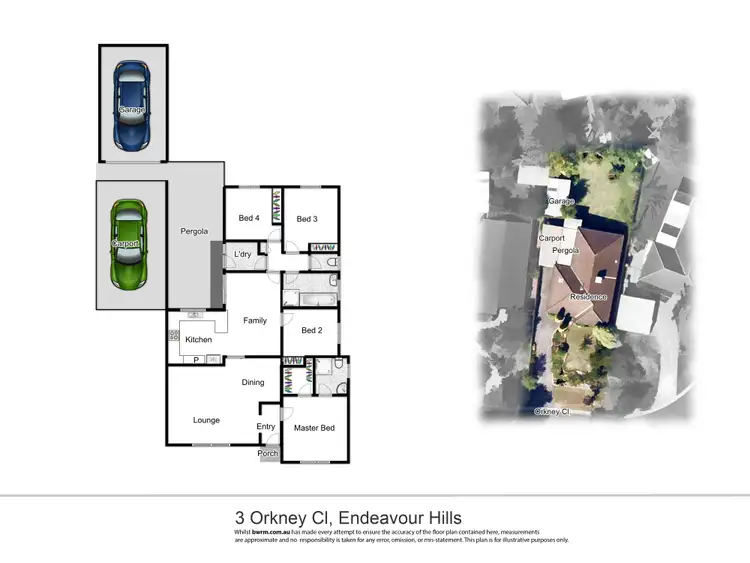 Floorplan of Homely house listing, 3 Orkney Close, Endeavour Hills VIC 3802